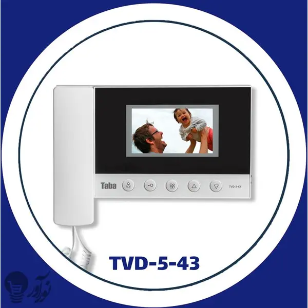 آیفون تصویری تابا مدل TVD5-43 - 5
