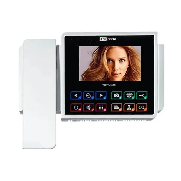 مانیتور رنگی دیجیتال تک نما مدل VDP-C43 - 4