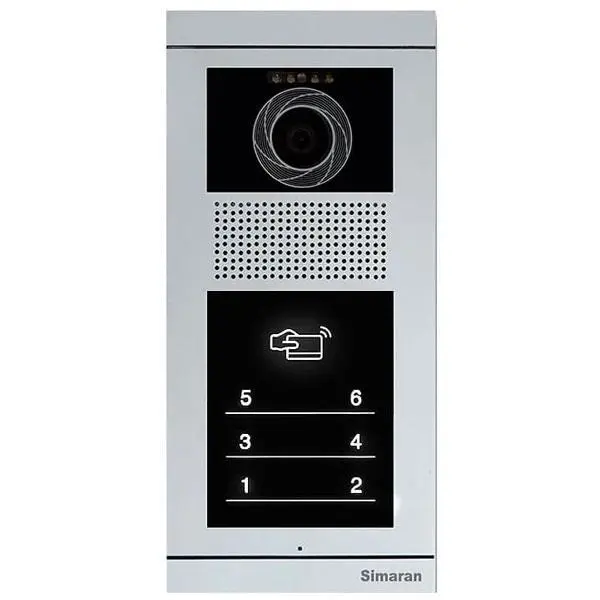 پنل آیفون تصویری سیماران مدل فرداد لمسی VFBT6D 6واحدی - 2