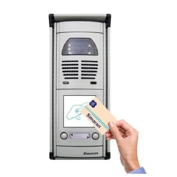پنل آیفون تصویری کارتخوان سیماران مدل شش واحدی فوژان -VFC6D/N (همراه ماژول کارتخوان) - 2