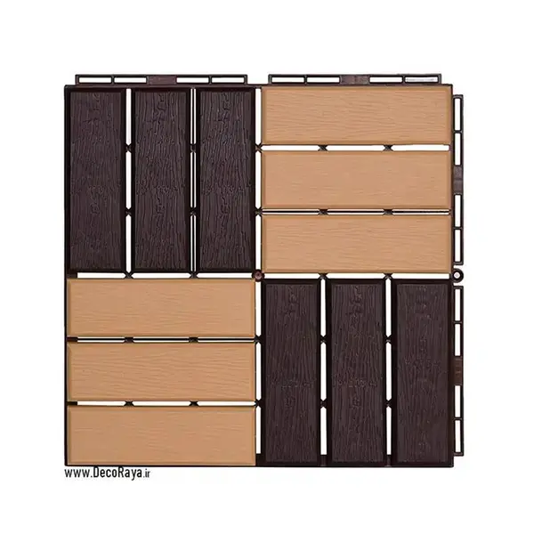 کفپوش تایل طرح چوب - 2