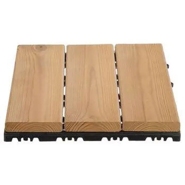 کفپوش مدل تایل ترموود 3 ردیفه سایز 30x30 سانتی متر - 6
