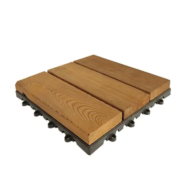 کفپوش مدل تایل ترموود 3 ردیفه سایز 30x30 سانتی متر - 2