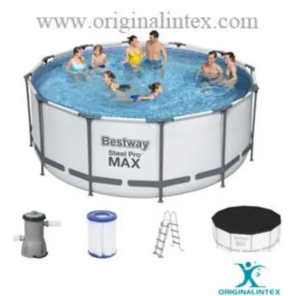 استخر پیش ساخته گرد فریمی 366*122 بست وی 56420 bestway - 4