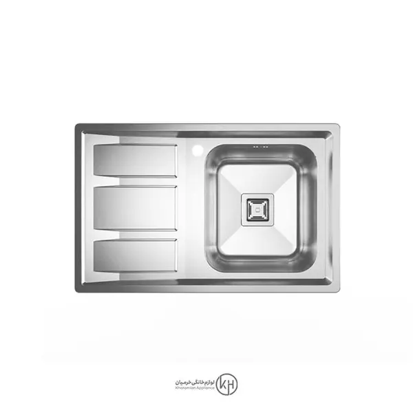 سینک ظرفشویی توکار کن کد 4112 - 3