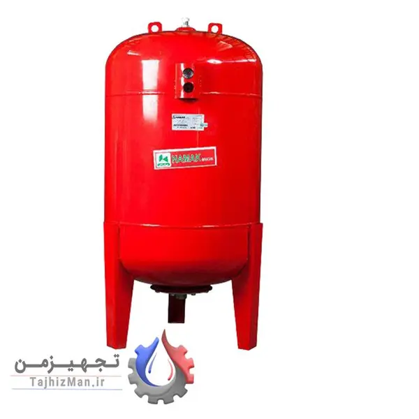 منبع تحت فشار تیوپی 50 لیتری عمودی هاماک - 3