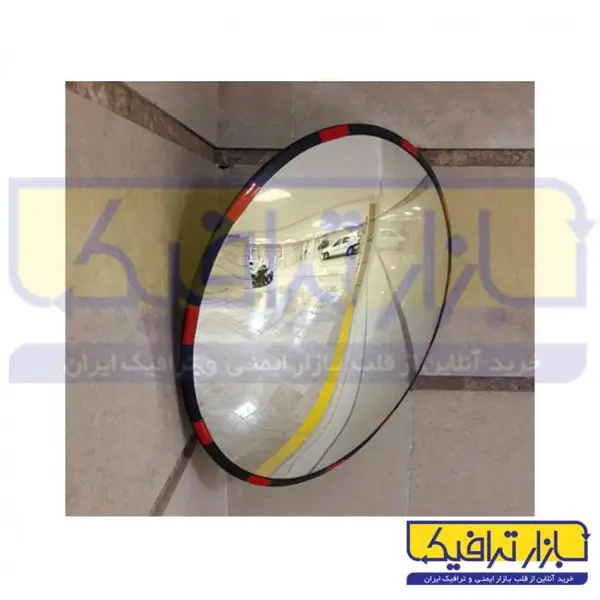آینه محدب ترافیکی بدون فریم شیشه ای قطر 50 - 3