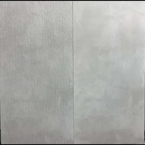 سرامیک طوسی بتنی ساده و پانچ دار امپراکو سایز 60*120 مدل والتر - 2