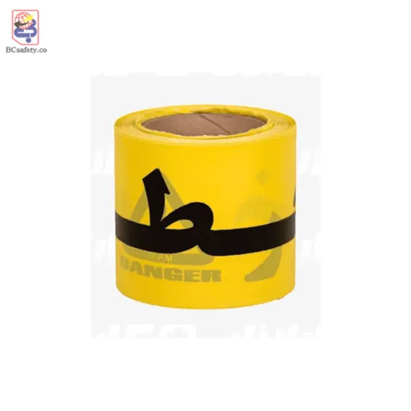 نوار خطر زرد 7cm 60m - 2