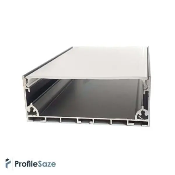 پروفیل نور خطی آلومینیومی 8 سانتی کد L8835 مشکی (شاخه 3 متری) - 2
