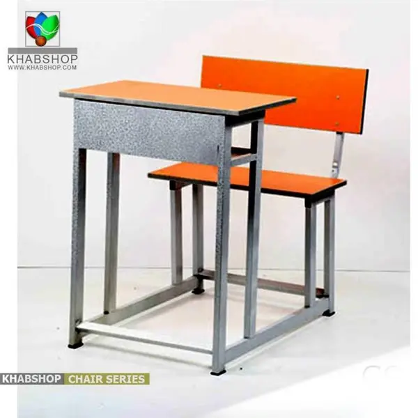 میز و صندلی محصلی و اداری تک نفره کدB021 - 3