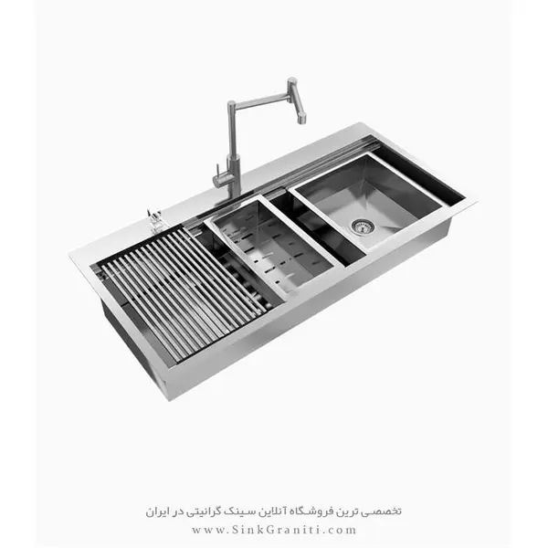 سینک باکسی کن can مدل BCN104 توکار - 6