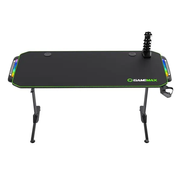 میز گیمینگ گیم مکس مدل D140 Carbon -RGB - 2