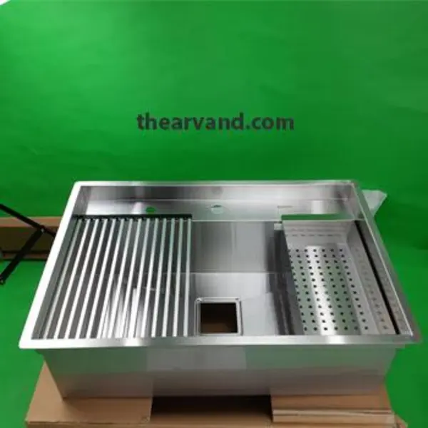سینک ظرفشویی بنتو مدل D74 توکار - 3