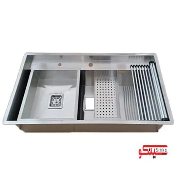 سینک ظرفشویی بنتو مدل D74 توکار - 4