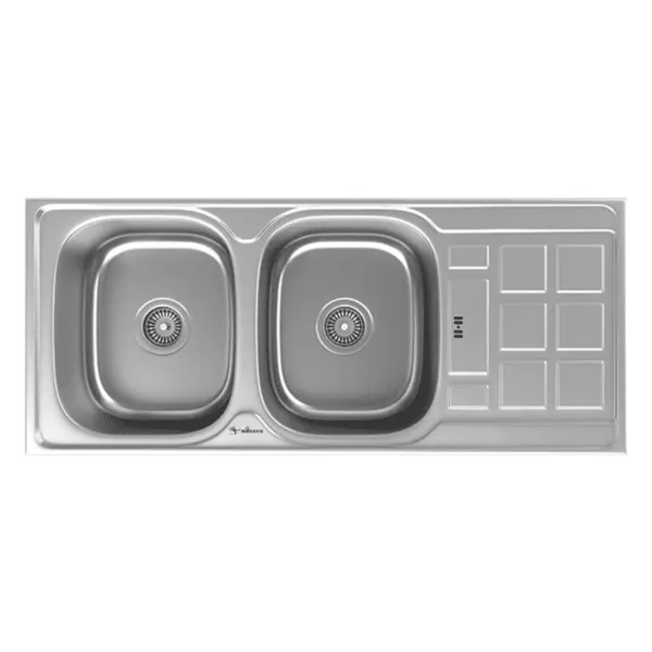 سینک ظرفشویی توکار داتیس استیل. مدل DB-134 - 6
