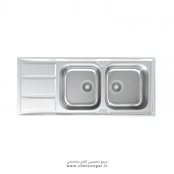 سینک استیل داتیس مدل روکار  DB-180 - 5