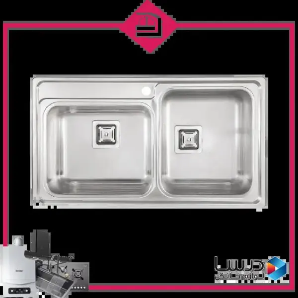 سینک توکار درسا مدل DS3124-88 فانتزی - 2