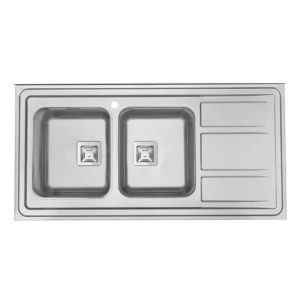 سینک ظرفشویی درسا مدل DS3212-120 روکار - 3