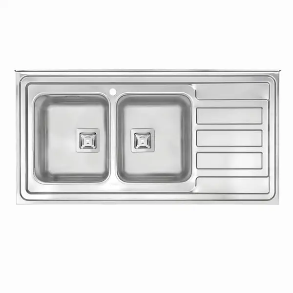سینک ظرفشویی درسا مدل DS3213-120 روکار - 5