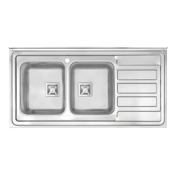 سینک ظرفشویی درسا مدل DS3213-120 روکار - 6
