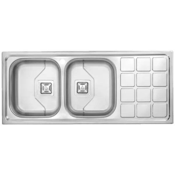 سینک نیمه فانتزی توکار درسا مدل DS3318-120 - 2
