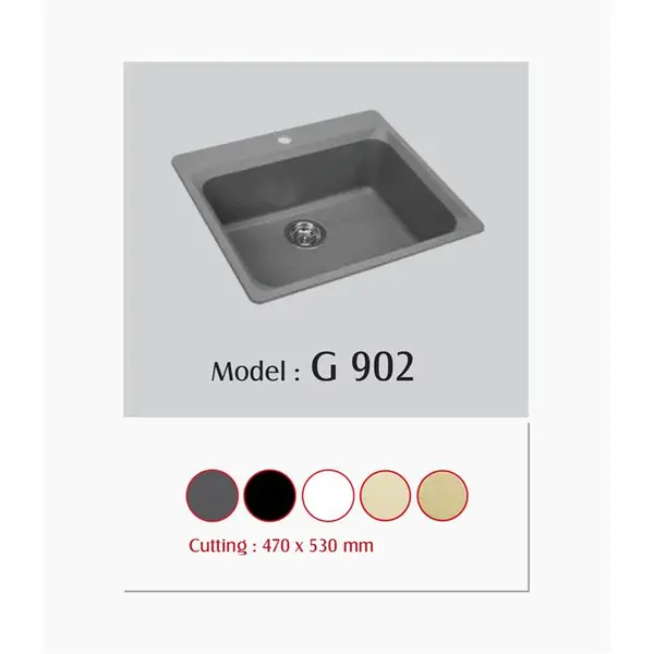 سینک گرانیتی گرانیکو پلاس مدل G902 - 4
