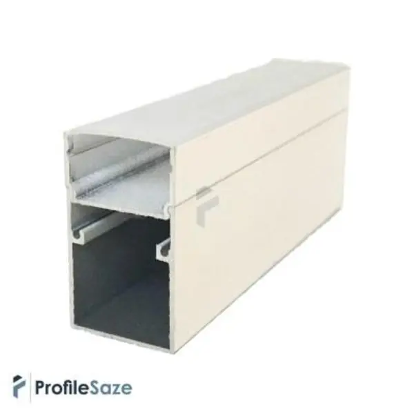 پروفیل آلومینیومی نور خطی دو تکه کد L35 مشکی (شاخه 3 متری) - 2