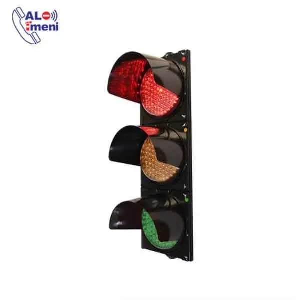 چراغ راهنمایی LED با لنز 10 سانتی متر 3 خانه - 2