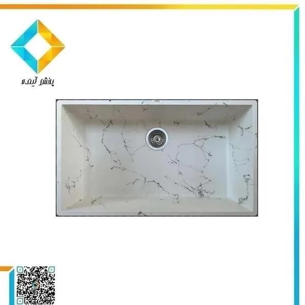 سینک گرانیتی ونسی مدل M190 زیرکار - 6