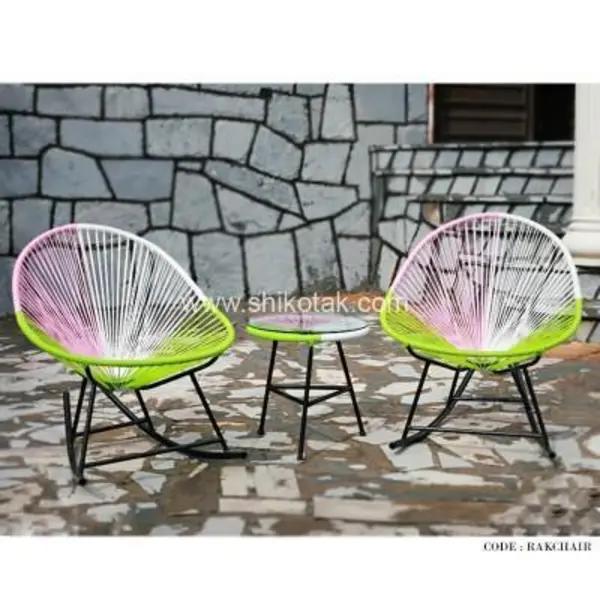 صندلی باغی و حصیری سری RAKCHAIR - 3