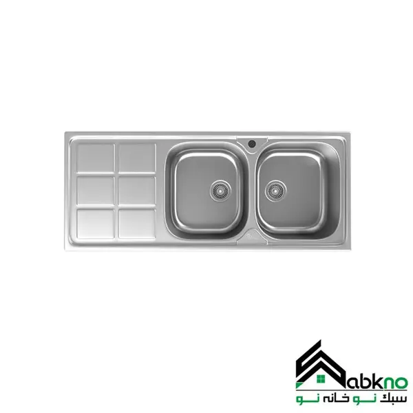 سینک استیل توکار کد S163 سیمر - 2