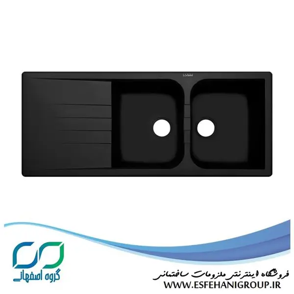سینک گرانیتی کلایبرگ مدل S163 توکار مشکی - 2