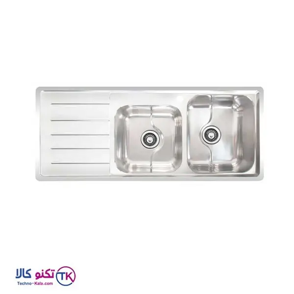 سینک توکار نگین الماس مدل SA103 طلایی - 5