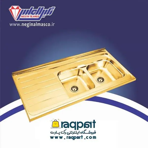 سینک نگین الماس مدل SA49 روکار - 2
