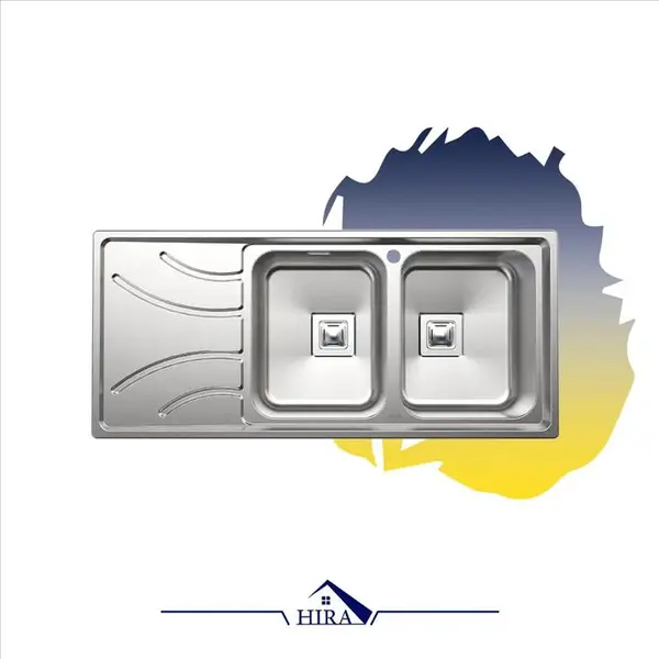 سینک ظرفشویی توکار آلتون مدل ST1163 - 5