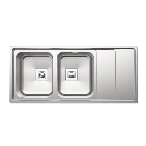سینک توکار استیل آلتون کد ST1163L - 4