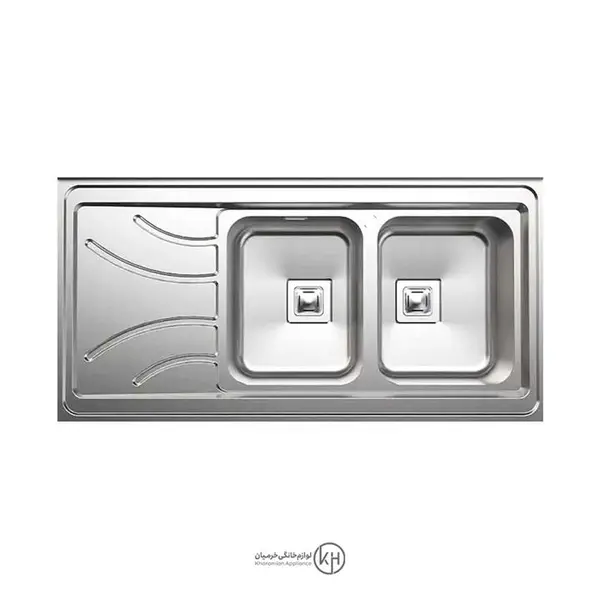 سینک توکار استیل آلتون کد ST1163L - 6