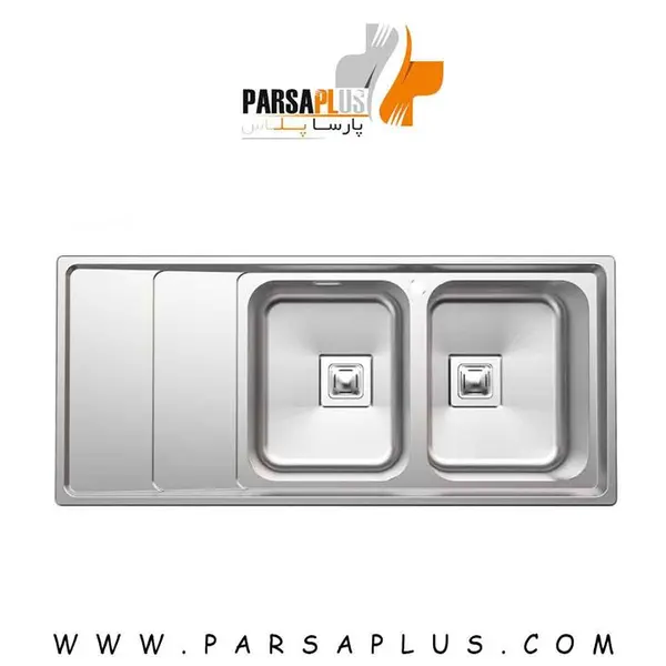 سینک توکار استیل آلتون کد ST1163L - 2