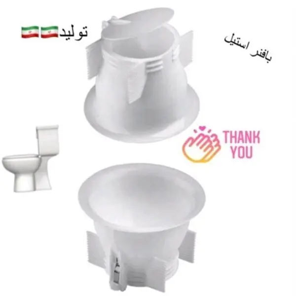 چاه بست تک در و دو در با فنر استیل - 2