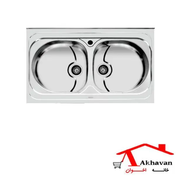 سینک ظرفشویی روکار اخوان مدل 116 - 5