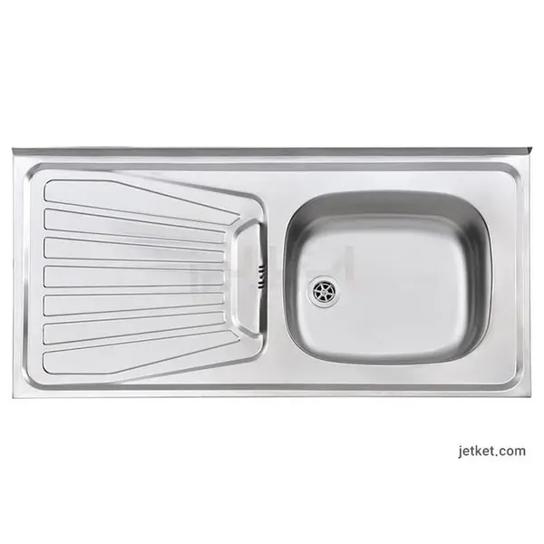 سینک  روکار استیل البرز  165 (سایز 100*60) - 5