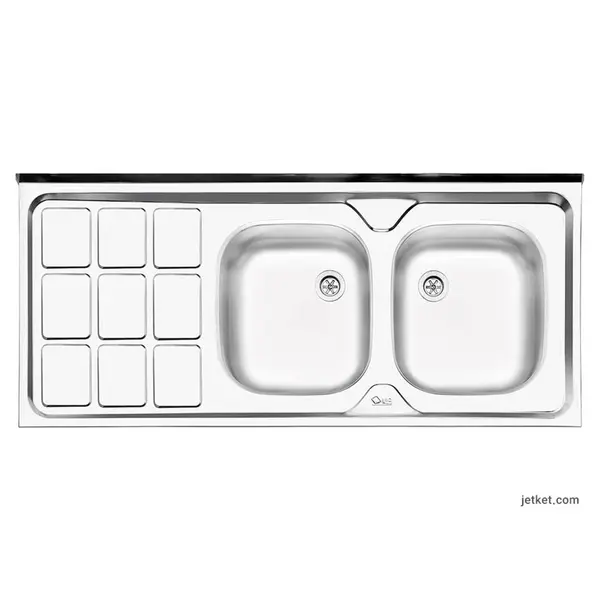 سینک روکار ایلیا استیل کد 234 - 6
