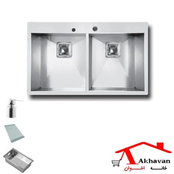 سینک اخوان توکار 335 - 4