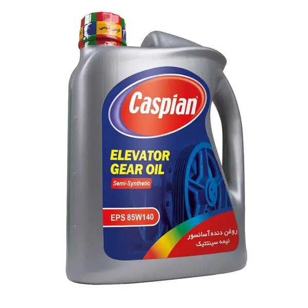 روغن واسکازین  دنده موتور  گیربکس آسانسور  کاسپین نیمه سنتتیک 4 لیتری - 6