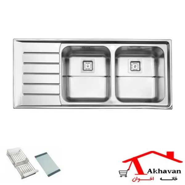 سینک ظرفشویی اخوان مدل 510 - 2