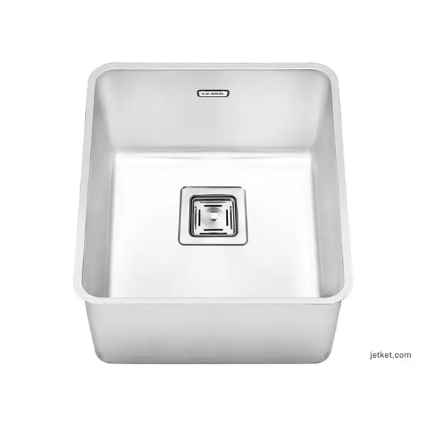 سینک ظرفشویی ایلیا استیل مدل 6004 زیرصفحه ای باکس - 3