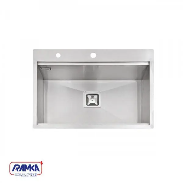 سینک کورینی زیر صفحه‌ای ایلیا استیل مدل 6014 استیل - 2