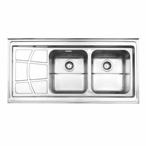 سینک ظرفشویی فانتزی روکار 762 استیل البرز - 4