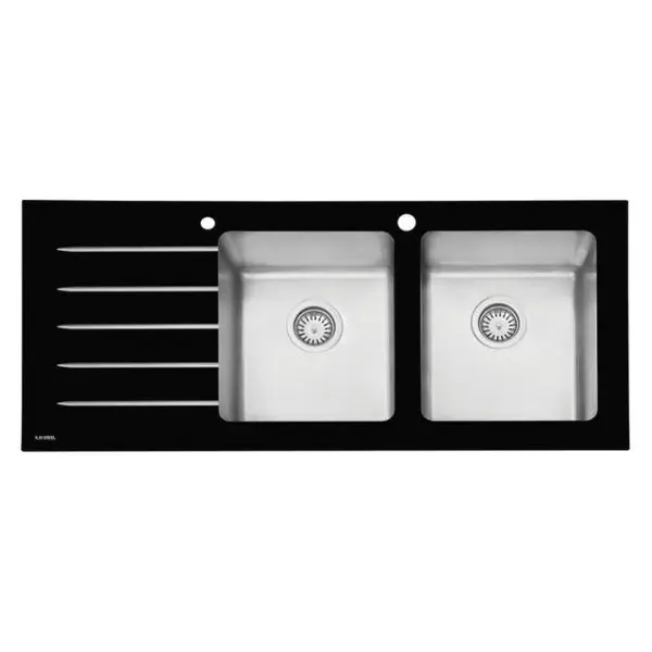 سینک ظرفشویی توکار ایلیا استیل مدل 8032 - 5